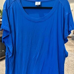 CAbi Women's Vibrant Blue Short Sleeve Tee